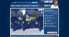 Desktop Screenshot of cousteaudivers.org
